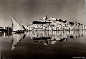 Postkarten: Ibiza (Baleares) - La Ciudad - Campañá y Puig Ferrán I/3605 - 145x98mm